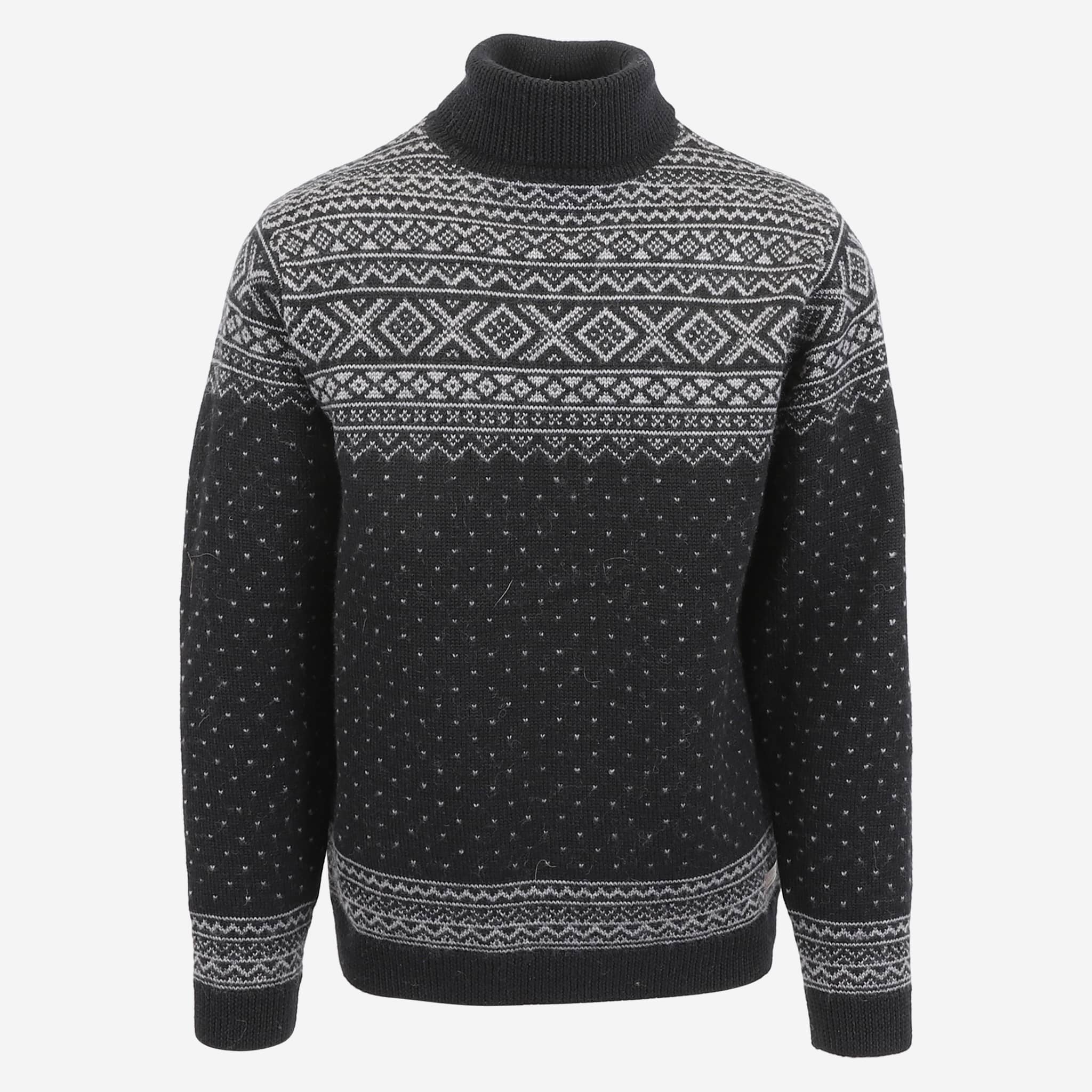 Hákon turtle neck merino Nordic sweater