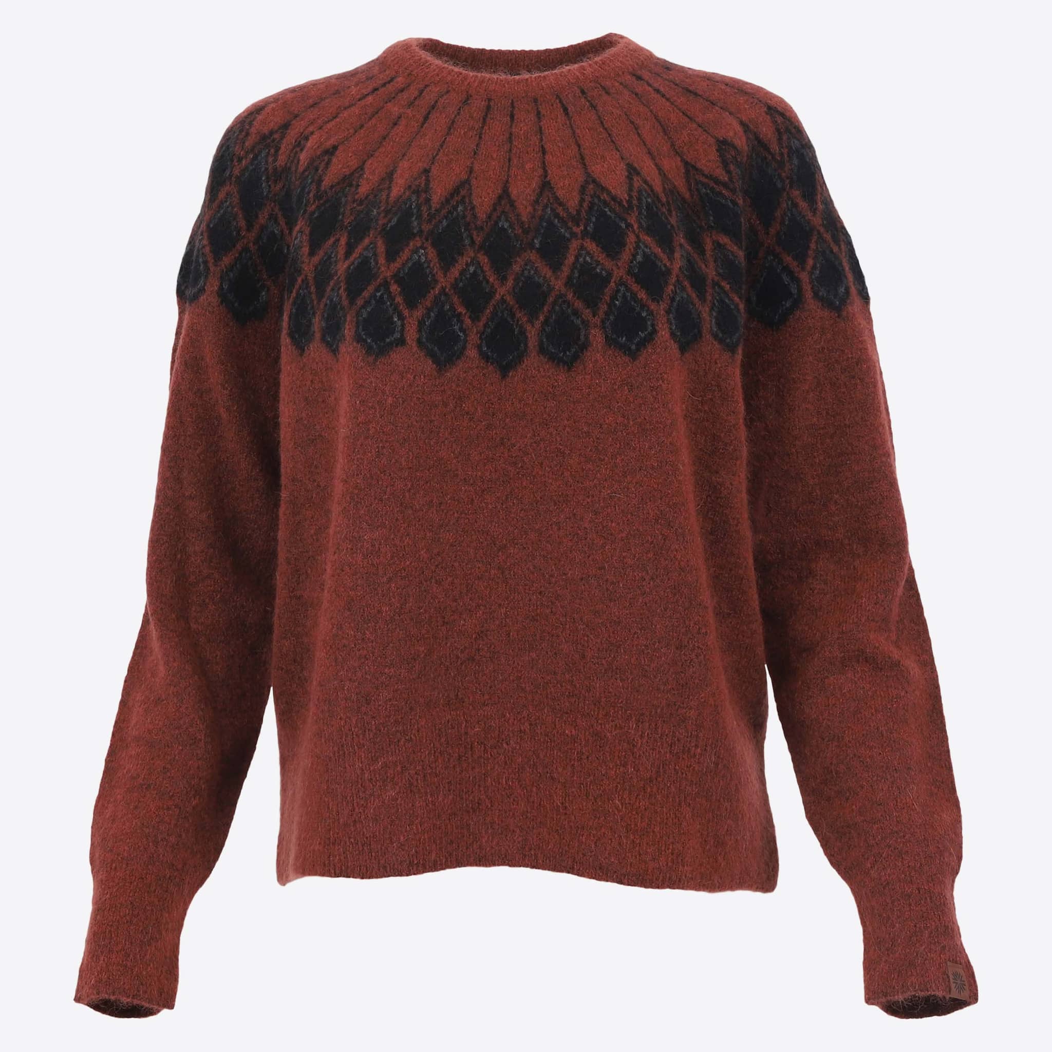Ásbyrgi mohair wool sweater